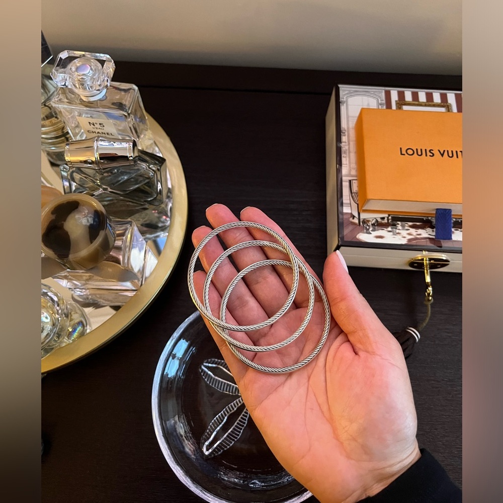 David Yurman 3 Piece Bangle Set